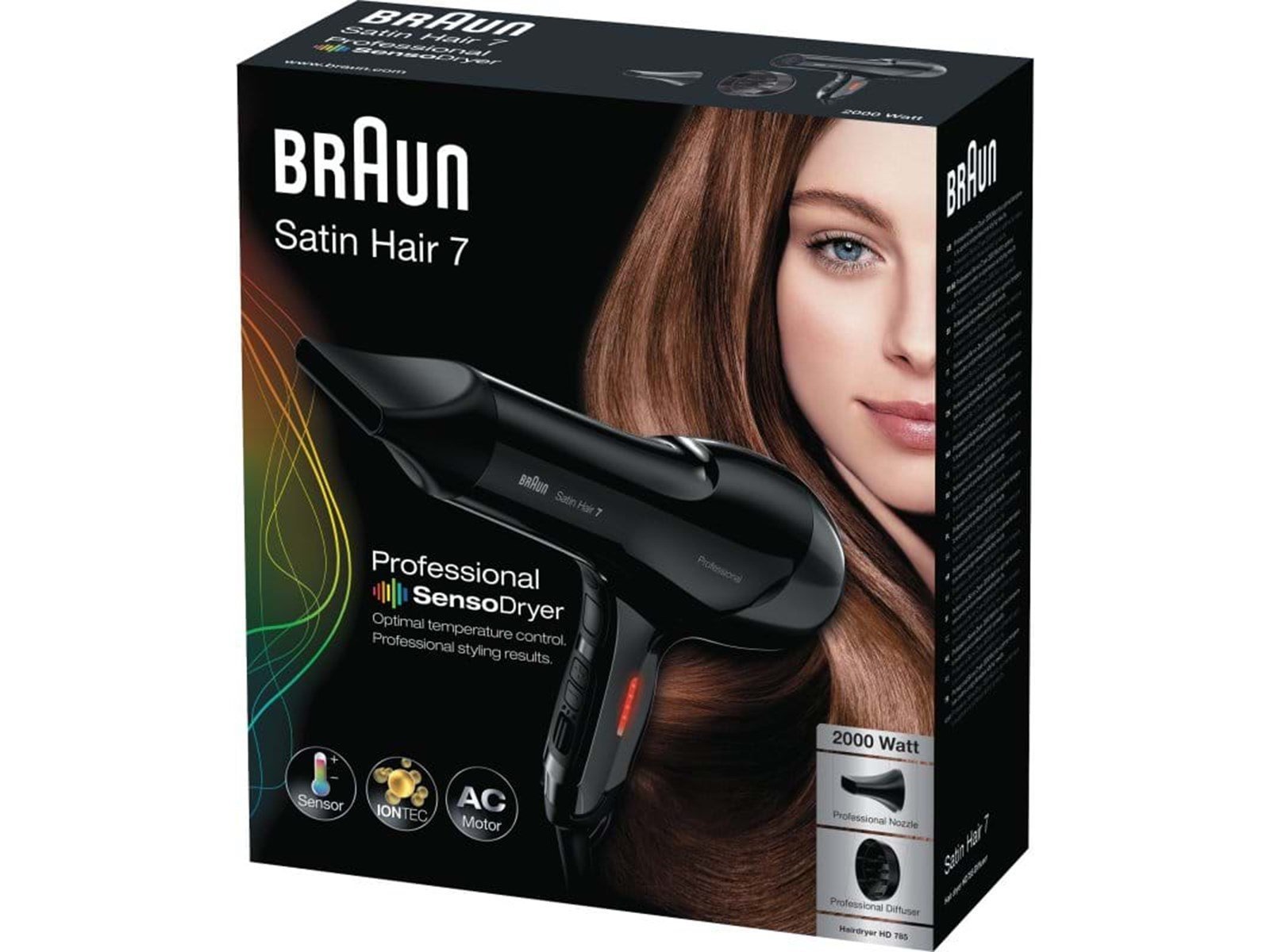 Braun Haartrockner / Föhne Satin Hair 7 HD785 - 2000 W Braun Haartrockner / Föhne Satin Hair 7 HD785 - 2000 W